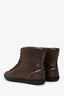 Louis Vuitton Brown Lace-Up High-Top Sneakers Size 36.5