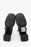 Miu Miu Black/White Patent Mary Jane Knee High Boots Size 37