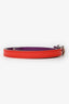 Hermès 2014 Red/Purple Reversible 'Gamma' 13mm Belt Size 75