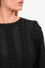 Pre-Loved Chanel™ Black Patterned Top Size 38