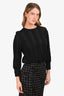 Pre-Loved Chanel™ Black Patterned Top Size 38