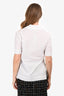 Fendi White Double Breasted Shirt Size 36
