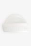 Prada 2021 White/Red Logo Printed Beanie Size M
