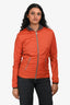Hermès Orange/Olive 'Warm-Up Fleece' Jacket Size S