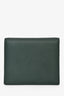 Strathberry Forest Green Leather Walker Street Wallet