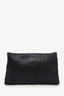 Balenciaga Black Leather City Envelope Clutch Bag With Strap