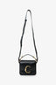 Chloe Black Leather Mini C Bag