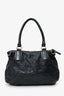 Givenchy Black Wrinkled Sheepskin Leather Medium Pandora Bag