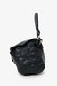 Givenchy Black Wrinkled Sheepskin Leather Medium Pandora Bag