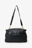 Givenchy Black Wrinkled Sheepskin Leather Medium Pandora Bag