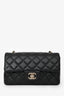 Pre-Loved Chanel™ Black Lambskin Rectangular Mini Classic Flap Bag
