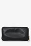 Saint Laurent Black Leather Zip Around Large Wallet