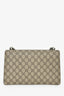 Gucci GG Supreme Monogram Canvas/Blue Suede Small Dionysus Shoulder Bag