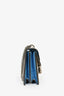 Gucci GG Supreme Monogram Canvas/Blue Suede Small Dionysus Shoulder Bag