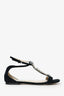 Jimmy Choo Black Suede Crystal Embellished Sandals Size 38.5