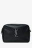 Saint Laurent Black Leather Small Lou Camera Bag
