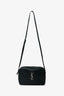 Saint Laurent Black Leather Small Lou Camera Bag