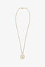 Pre-Loved Chanel™ 17A Pearl CC Round Pendant Necklace