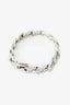 Gucci Sterling Silver G-Logo Link Chain Bracelet