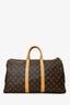 Louis Vuitton 2016 Brown Monogram Keepall Bandoulière 45 With Strap