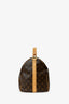 Louis Vuitton 2016 Brown Monogram Keepall Bandoulière 45 With Strap