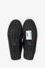 Gucci Black Leather Web Loafers Size 6.5 Mens