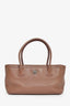 Pre-Loved Chanel™ 2013-14 Dusty Rose Calfskin Leather Shoulder Bag