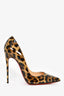 Christian Louboutin Leopard Print Patent Heels Size 37.5
