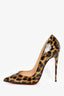 Christian Louboutin Leopard Print Patent Heels Size 37.5