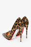 Christian Louboutin Leopard Print Patent Heels Size 37.5