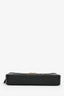 Pre-Loved Chanel™ 2016 Black Caviar Boy Double Zip Wallet On Chain