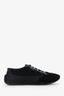 The Row Black Canvas Leather-trimmed Owen City Sneakers Size 38