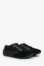 The Row Black Canvas Leather-trimmed Owen City Sneakers Size 38