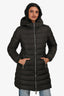 Moncler Dark Green 'Orophin Giubbotto' Midi Puffer Jacket Size 1