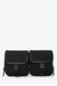 Gucci Black Canvas Web Strap Belt Bag