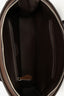 The Row Dark Brown Calf Leather 'Ewa' Leather Top Handle Bag
