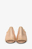 Jimmy Choo Metallic Rose Gold Studded 'Myla' Mules Size 38