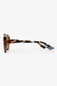 Christian Dior Tortoise Shell 'DiorAddict2' Geometric Sunglasses