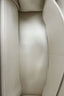 Balenciaga White Grained Leather Small Hourglass Bag With Strap