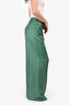 Veronica Beard Green Printed Wide Leg Pants Size 4