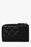 Pre-Loved Chanel™ Black Caviar Classic Zipped Card Holder
