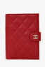 Pre-Loved Chanel™ Red Caviar Passport Holder