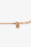 Christian Dior Gold-Finish Metal Pearl/Crystal Petit CD Lucky Baroque Bracelet