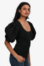 Ulla Johnson Black Cotton Puffy Short Sleeves Size XS
