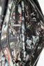 Proenza Schouler Black/White Leather Geometric Print Clutch