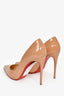 Christian Louboutin Beige 'So Kate' Heels Size 38.5