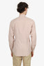 Prada Brown Check Button Down Shirt Size 39 Mens