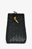 Bottega Veneta Black Leather 'Andiamo' Phone Pouch