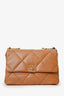 Pre-Loved Chanel™ Brown Leather Chanel 19 Medium Flap Bag