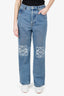 Loewe Blue Denim Anagram Baggy Jeans Size 50 Mens